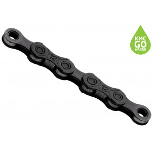Chain KMC X12 Black 12-speed 126-links Waxed