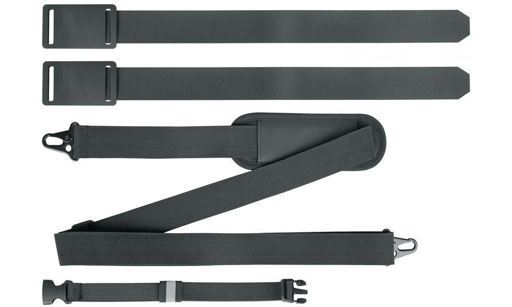 Туристическая сумка на багажник SKS Infinity Urban black - 2