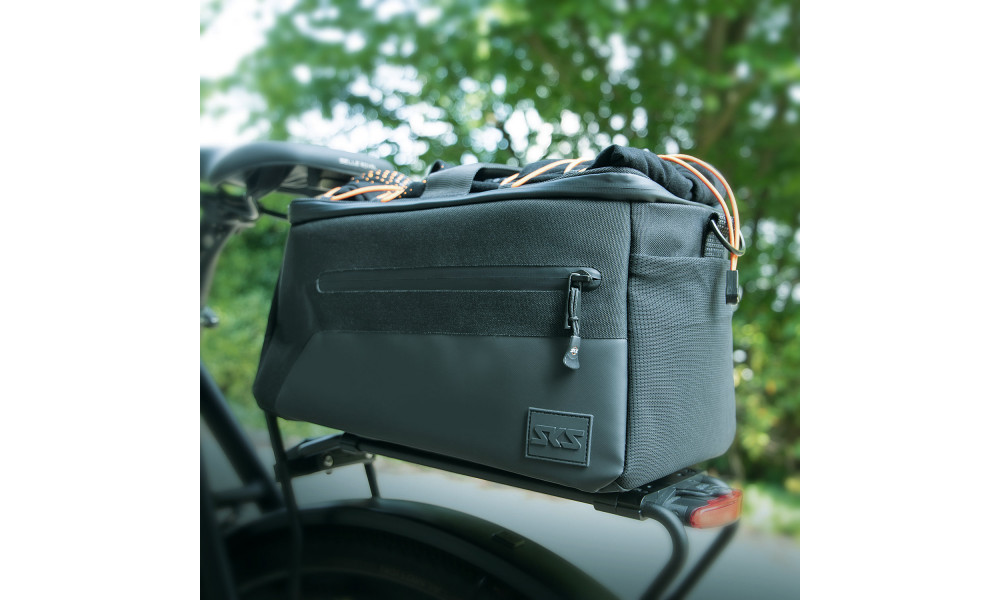 Туристическая сумка на багажник SKS Infinity Urban black - 4