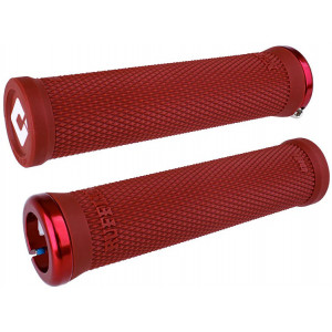 Ручки руля ODI Ruffian v2.1 Lock-On MTB 30mm OD 135mm White/Dark Red