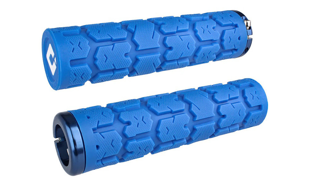 Grips ODI Rogue v2.1 Lock-On MTB 135mm White/Blue 