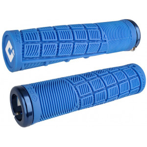 Grips ODI Reflex v2.1 Lock-On MTB 135mm White/Blue