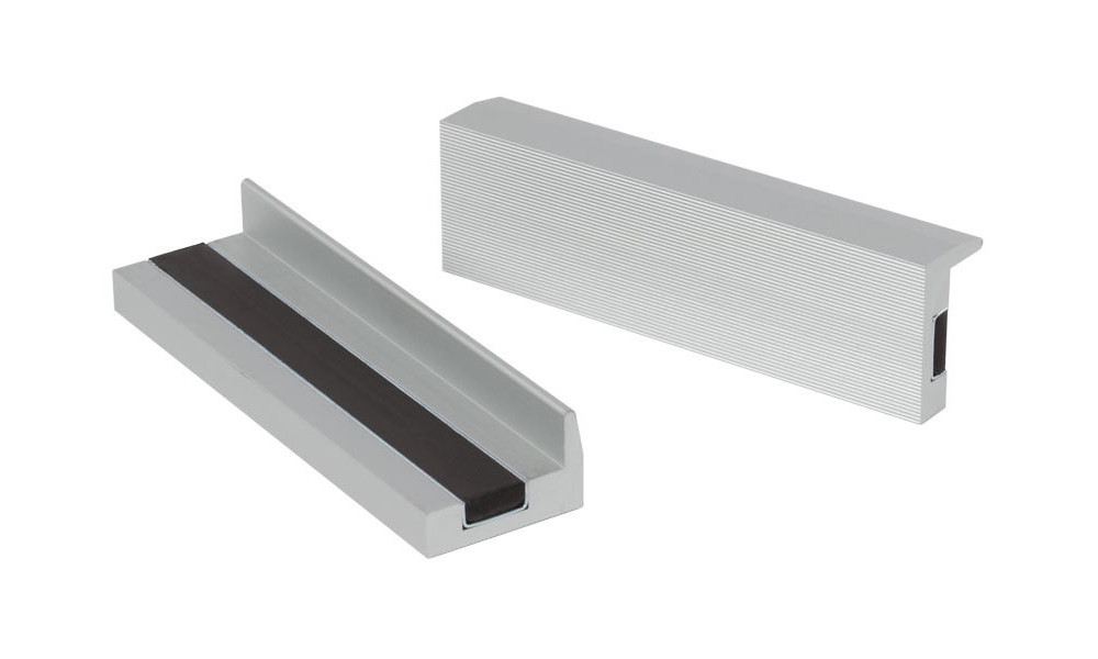 ?????????? Cyclus Tools protective aluminum vice jaws finely grooved magnetic 100 mm 2 pcs. (720317) 