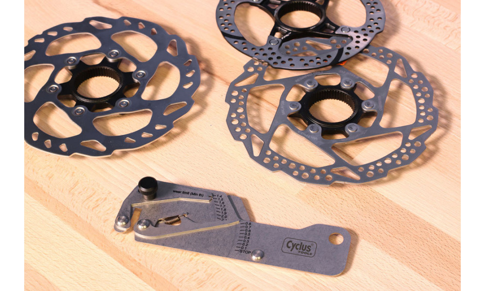 Tool Cyclus Tools brake disc wear indicator stainless steel (720398) - 4