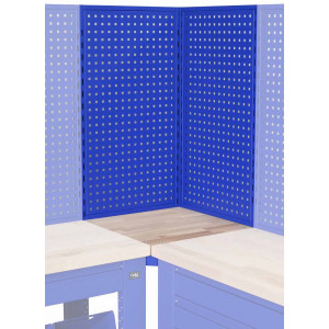 Workshop table part Cyclus Tools System 500 corner module 89 x 50 x 50 cm for workbench blue (720813)