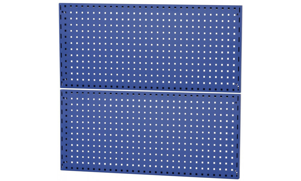 Workshop table part Cyclus Tools System 500 perforated panel for wall mounting 45 x 100 x 3 cm blue 2 pcs. (720820) 
