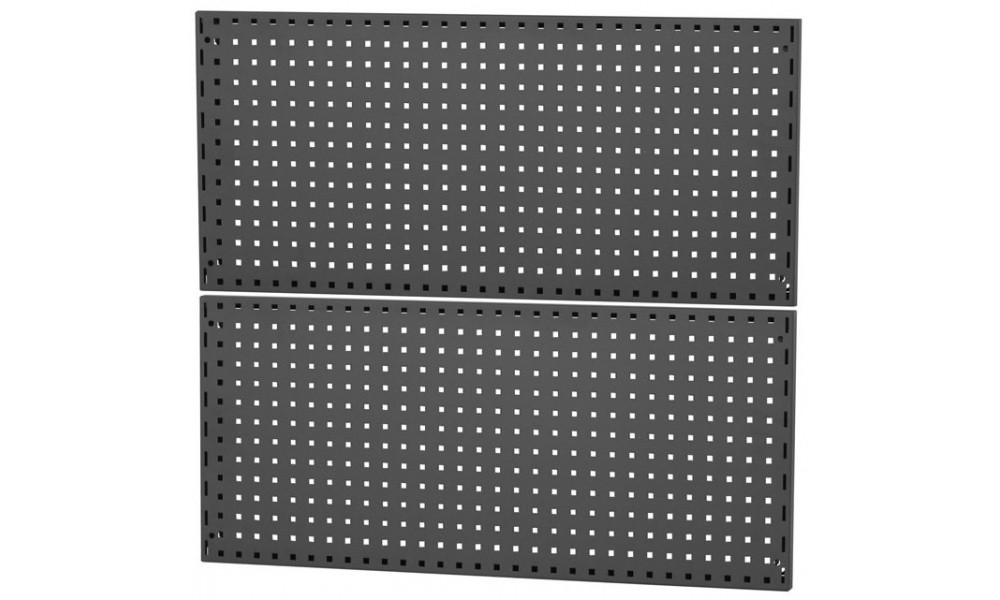 Workshop table part Cyclus Tools System 500 perforated panel for wall mounting 45 x 100 x 3 cm anthracite 2 pcs. (720824) 