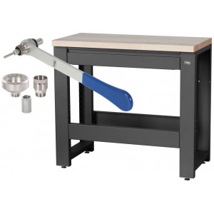 Рабочий стол для мастерской Cyclus Tools Ronny System 500 3-piece 89 x 100 x 50 cm anthracite (720888)