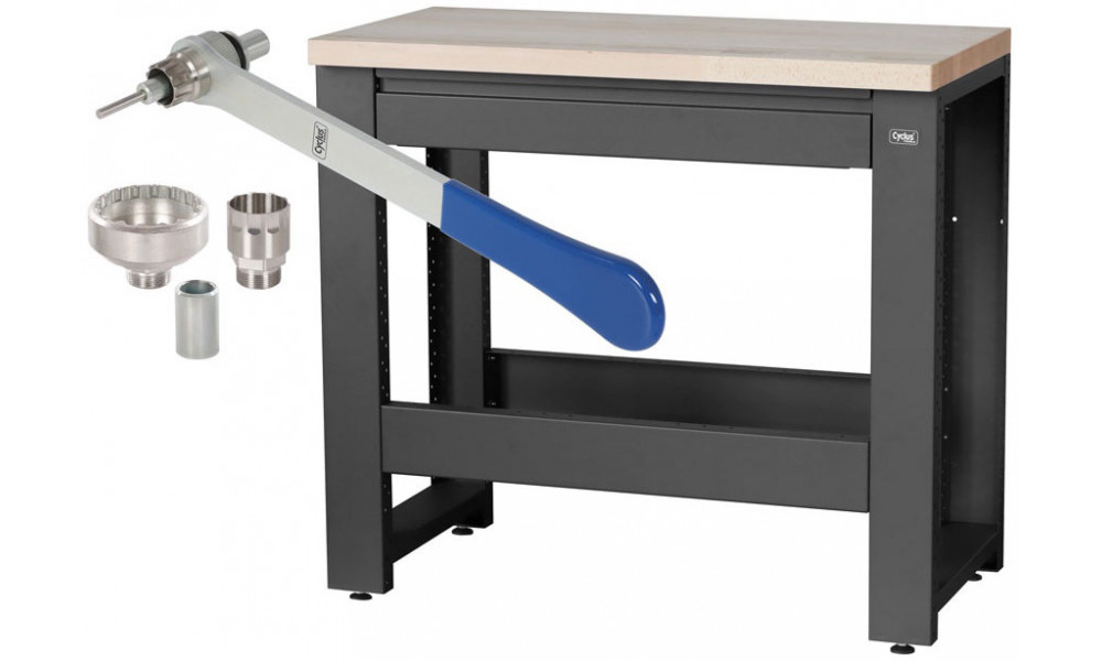 Рабочий стол для мастерской Cyclus Tools Ronny System 500 3-piece 89 x 100 x 50 cm anthracite (720888) 