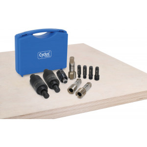 Tool set Cyclus Tools for crank repair and removal/installation with case (720264K)