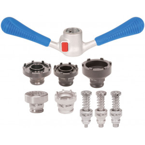 Комплект ключей Cyclus Tools Snap.In holder with e-bike lockring removal/installation tools for Bosch/Panasonic (7