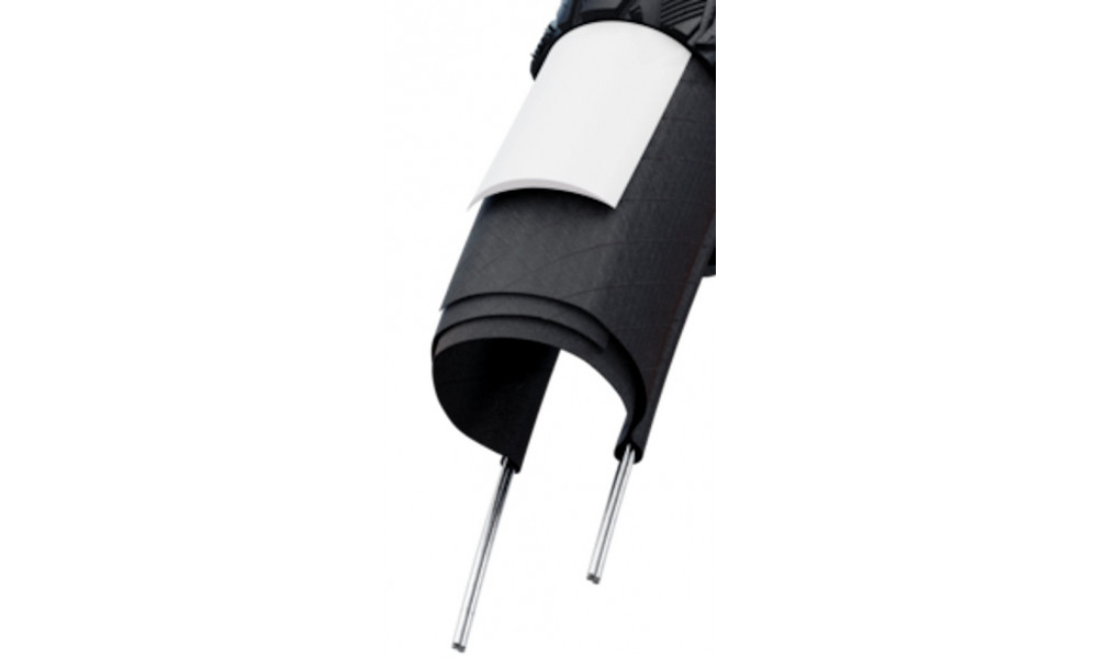 Tire 26" Schwalbe Delta Cruiser Plus HS431 Active Wired 37-590 / 26x1 3/8 Whitewall Reflex - 2