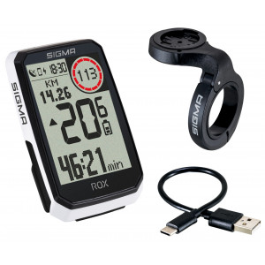 Велокомпьютер SIGMA ROX 4.0 Endurance GPS White