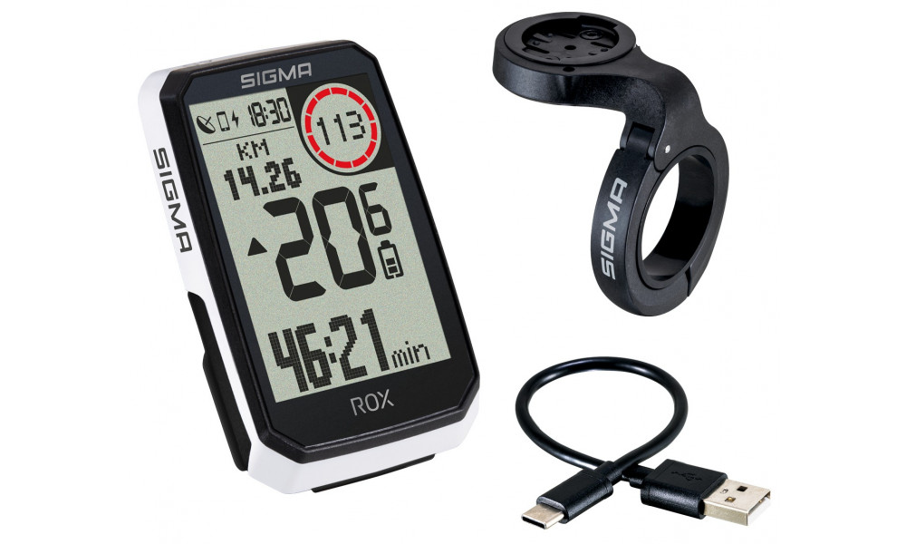????????????? SIGMA ROX 4.0 Endurance GPS White - 1
