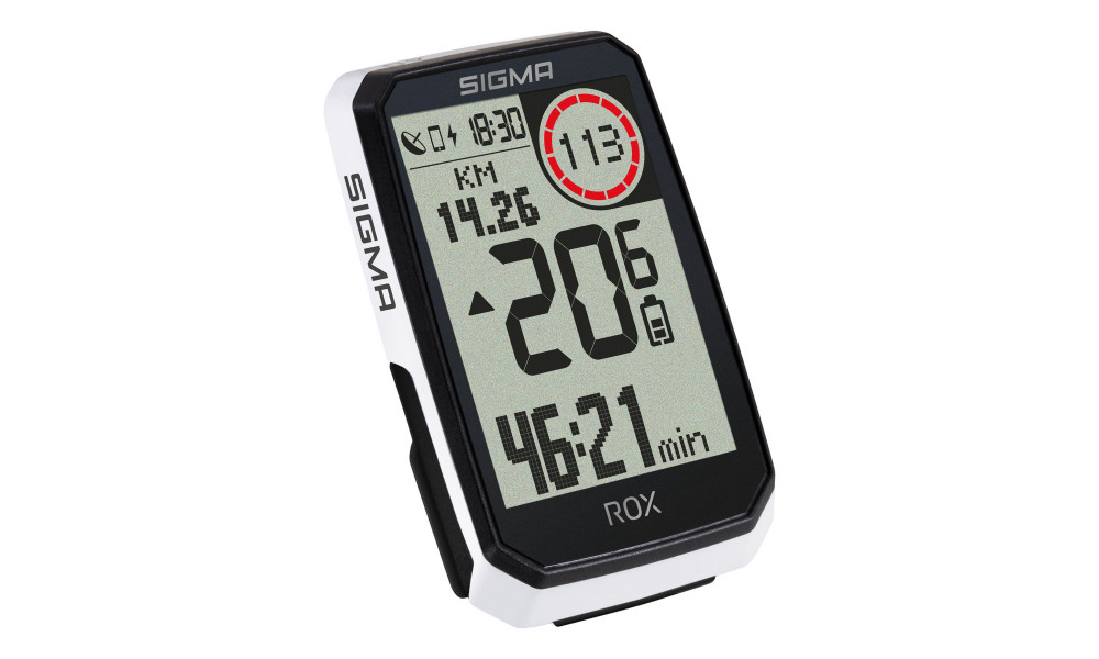 Bike computer SIGMA ROX 4.0 Endurance GPS White - 3