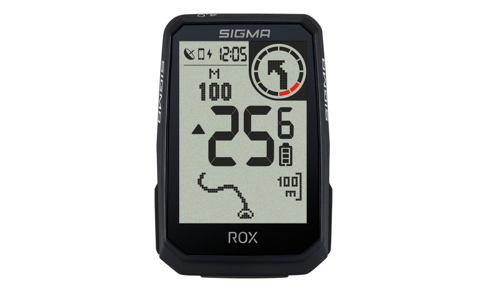 Bike computer SIGMA ROX 4.0 Endurance GPS Black HR Set - 2