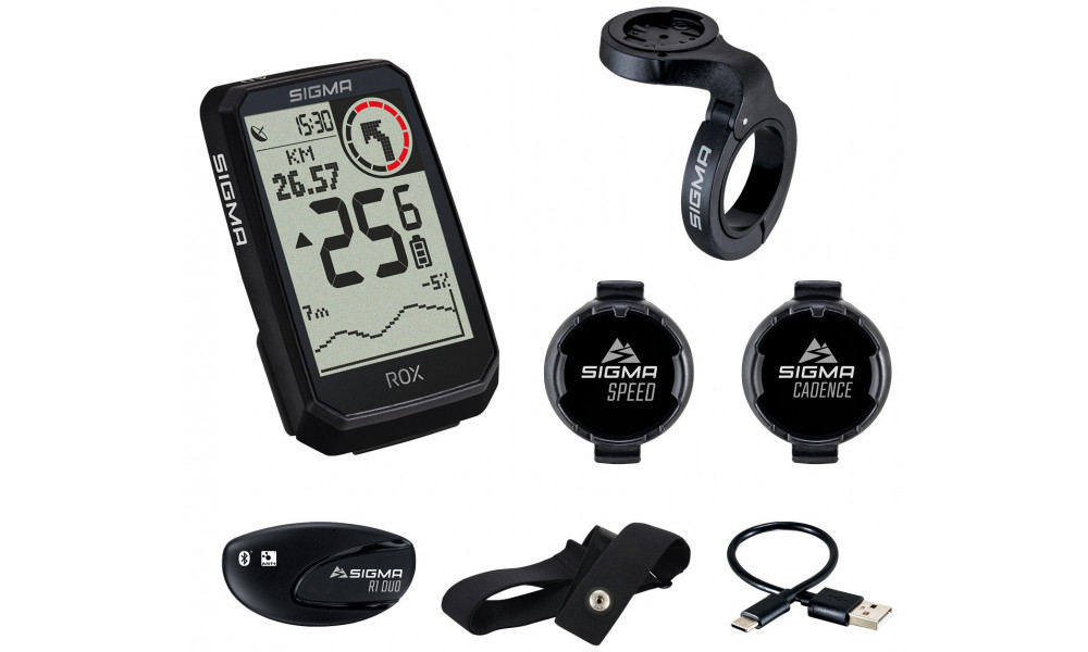 ????????????? SIGMA ROX 4.0 Endurance GPS Black Sensor Set - 1