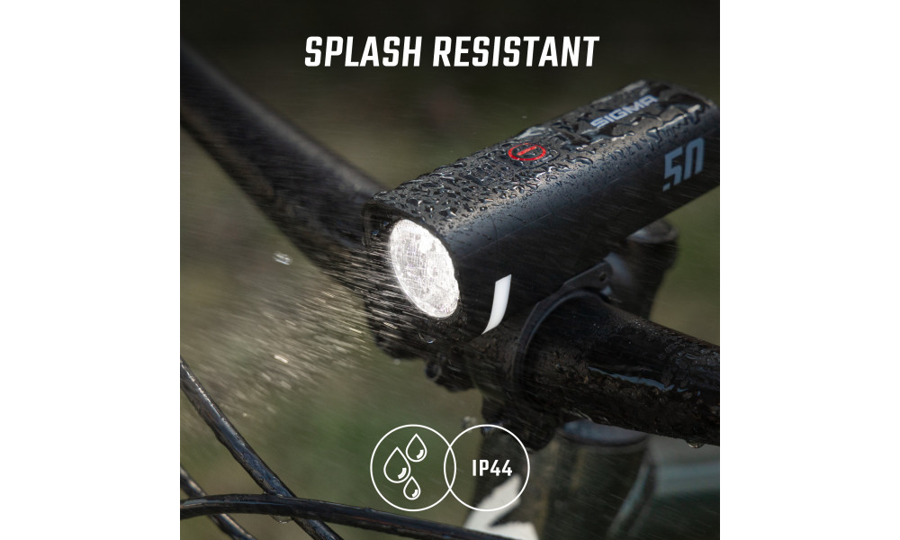 Передняя лампа Sigma AURA 50 USB - 6