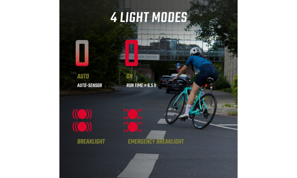 Rear lamp Sigma Hiro 70 USB - 4