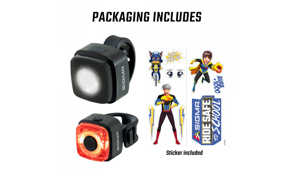 Light set Sigma Aura Micro USB - 3