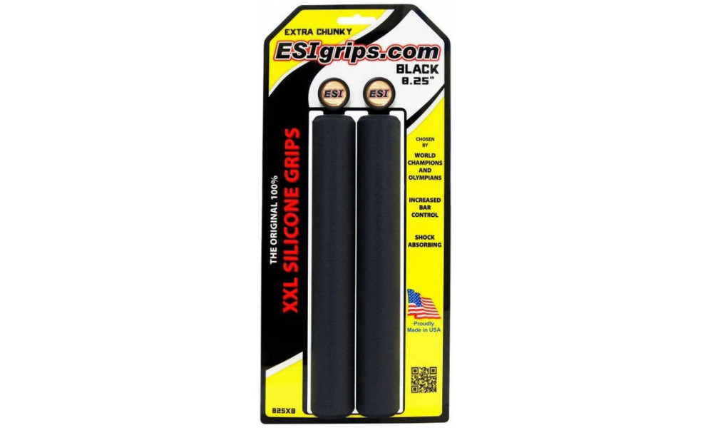 Ручки руля ESI Extra Chunky XXL black - 2