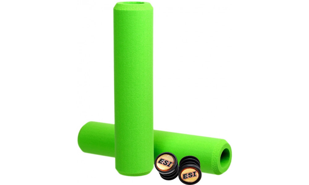 Ручки руля ESI Chunky green 