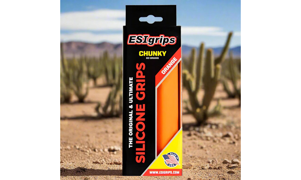 Ручки руля ESI Chunky orange - 2