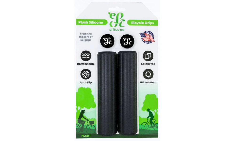 Ручки руля ESI Plush black - 1