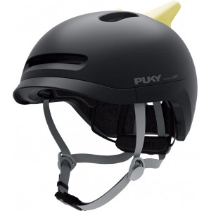Helmet PUKY Sparky Junior + lamp black