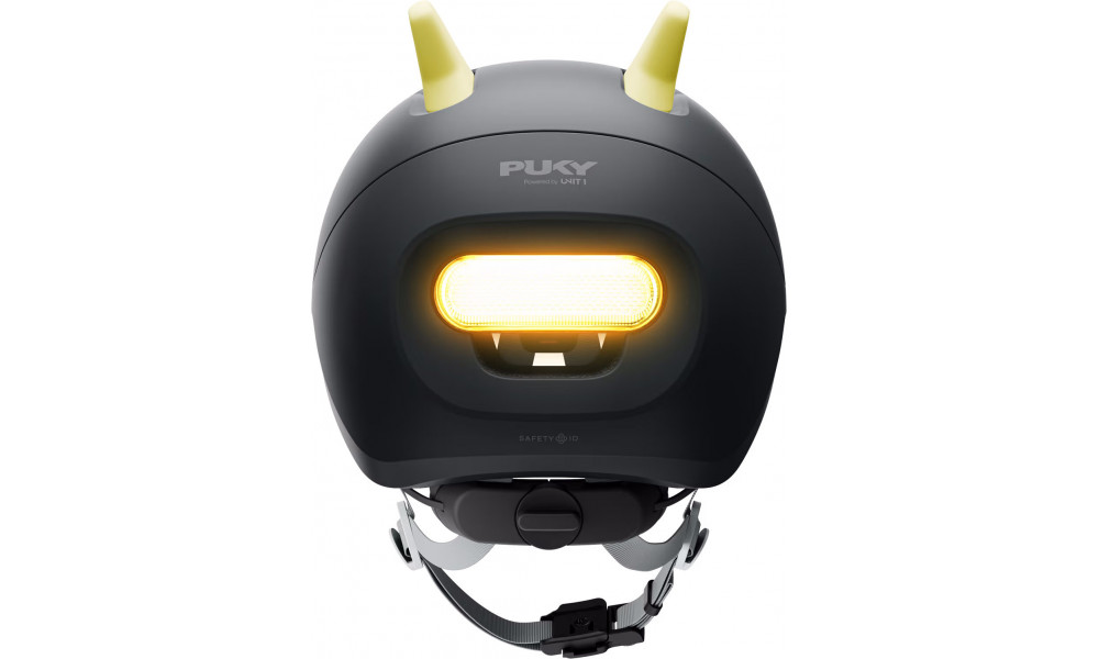 Helmet PUKY Sparky Junior + lamp black - 3
