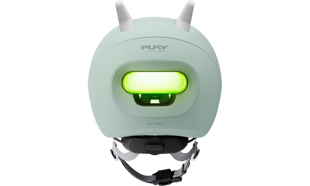 Helmet PUKY Sparky Junior + lamp green - 3
