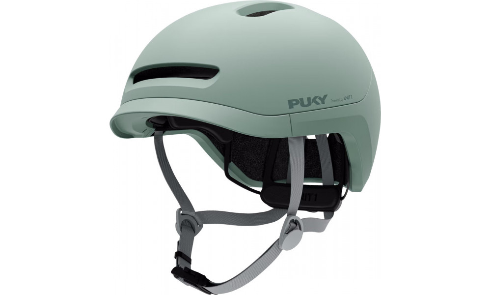 Helmet PUKY Sparky Junior + lamp green - 5