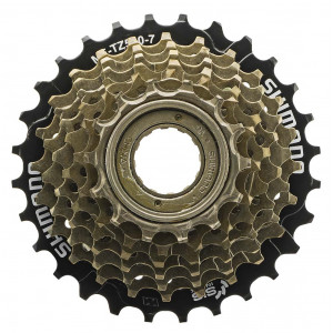 Блок задних звездочек Shimano Tourney TZ MF-TZ500 7-speed 14-28T