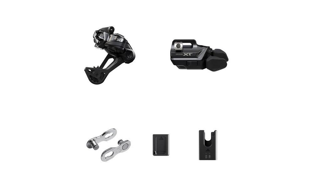 Drivetrain upgrade kit Shimano XT Di2 RD-M8250 SGS + SW-M8250-IR I-Spec EV 1x12-speed 