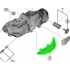 Battery holder Shimano XTR Di2 RD-M9250 SGS/GS