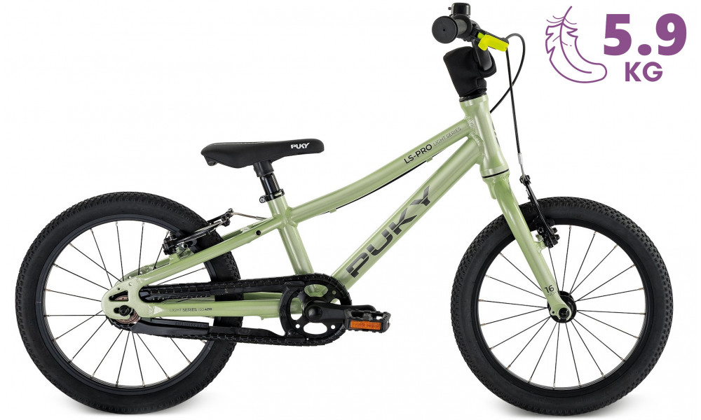 Велосипед PUKY LS-PRO 16 Alu mint green/anthracite - 3