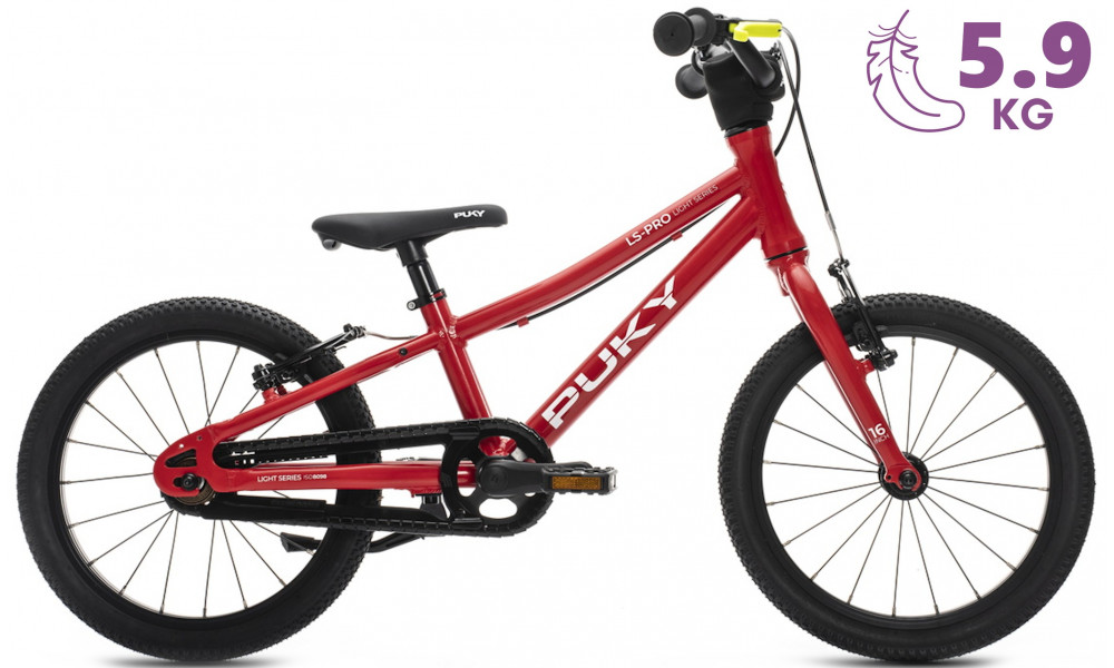 Bicycle PUKY LS-PRO 16 Alu LTD red - 6
