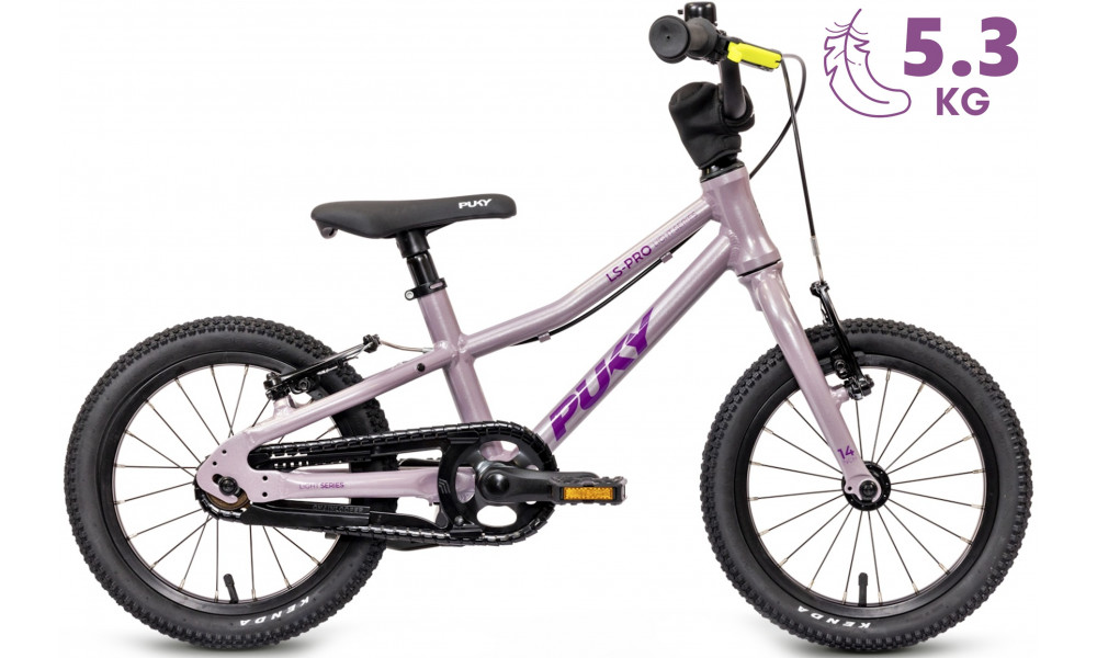 Bicycle PUKY LS-PRO 14 Alu pearl pink - 3