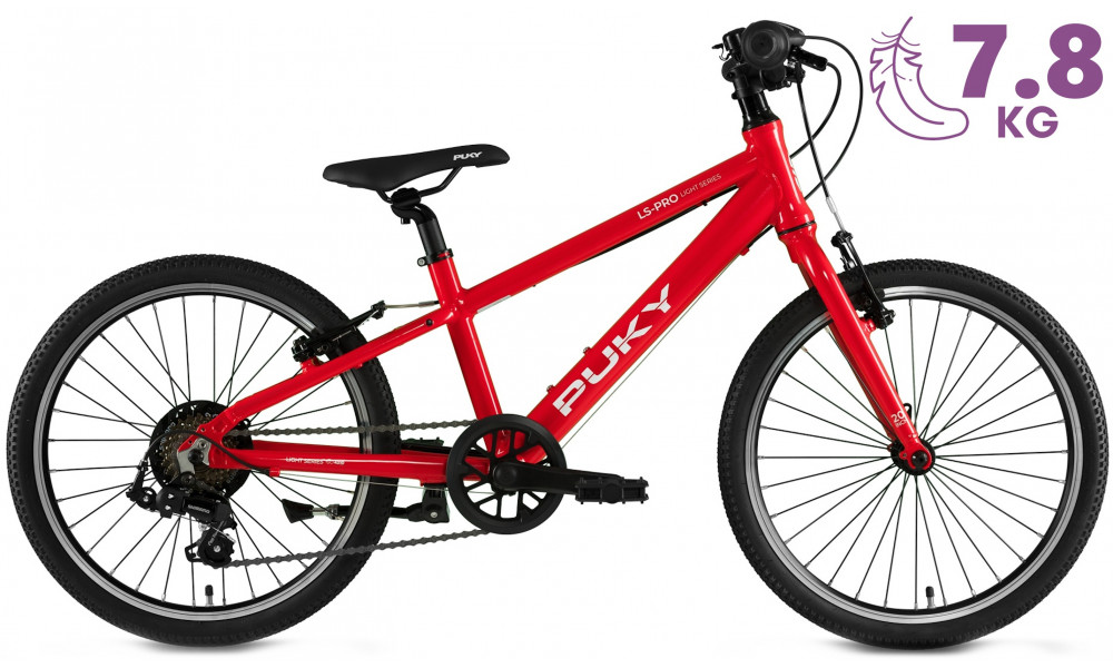 Bicycle PUKY LS-PRO 20 Alu LTD red 