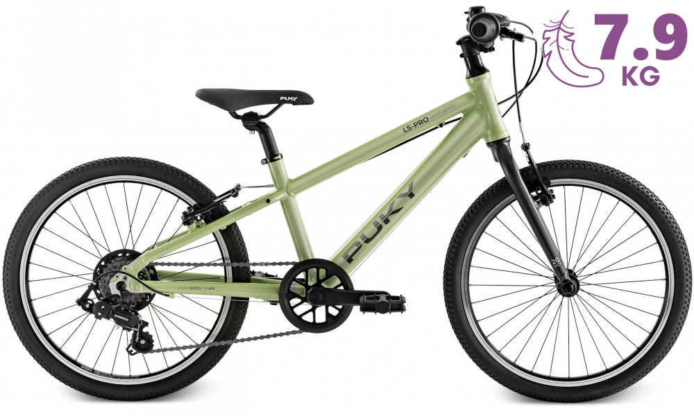 Велосипед PUKY LS-PRO 20-7 Alu mint green/anthracite - 3