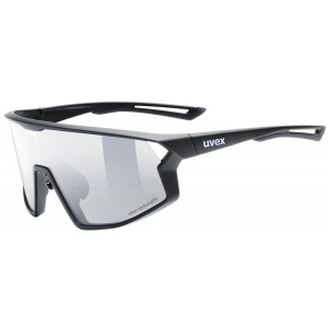 Glasses Uvex skyryse V black matt / litemirror silver