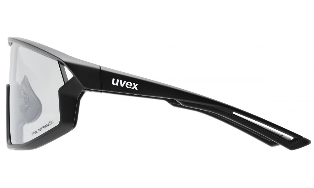 Glasses Uvex skyryse V black matt / litemirror silver - 2