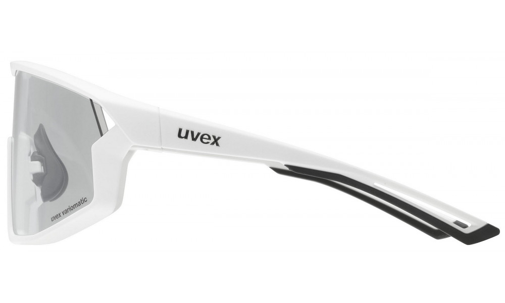 Glasses Uvex skyryse V white matt / litemirror silver - 2