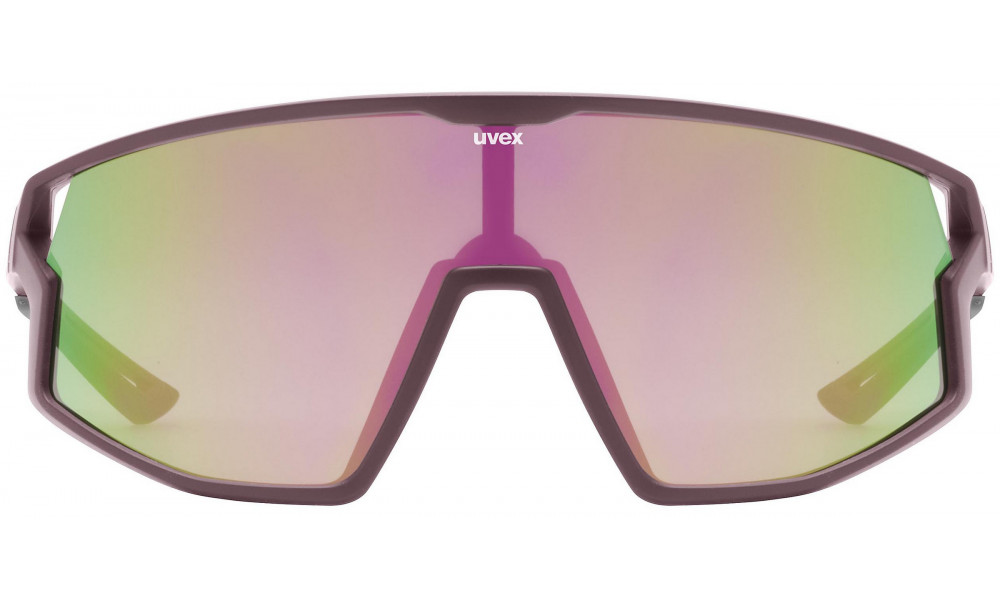 Очки Uvex skyryse burgundy matt / mirror rose - 3