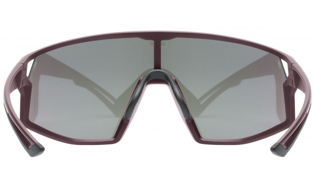 Glasses Uvex skyryse burgundy matt / mirror rose - 4