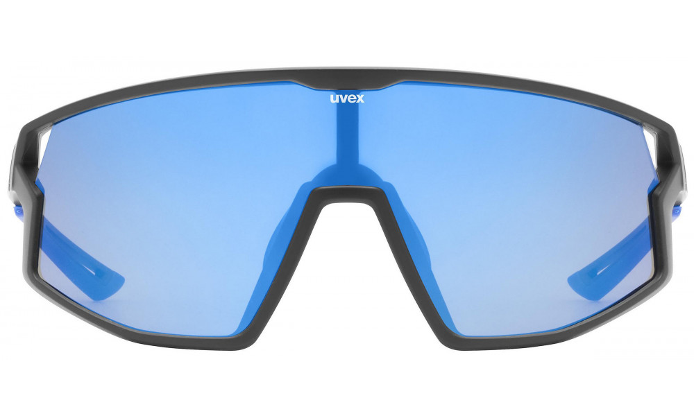 Очки Uvex skyryse black matt / mirror blue - 3