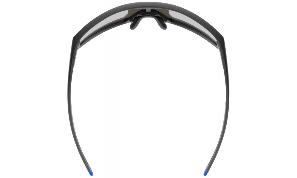 Glasses Uvex skyryse black matt / mirror blue - 5