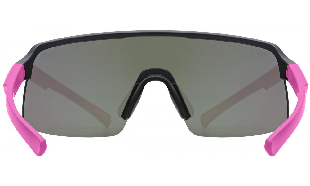 Glasses uvex dyrt jr. black-pink matt / mirror pink - 4