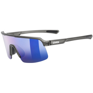 Glasses uvex dyrt jr. smoke matt / mirror blue