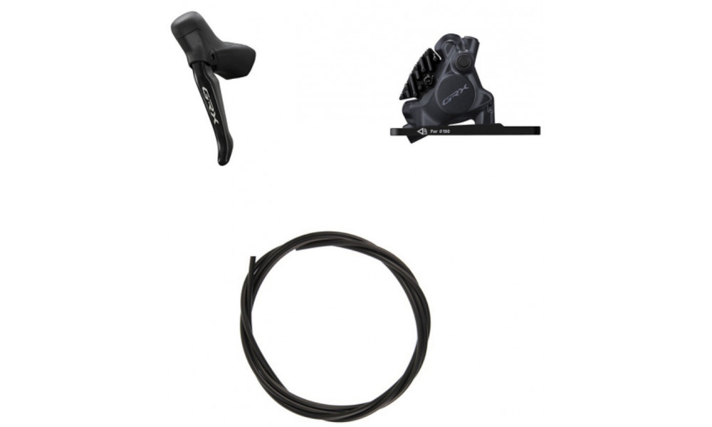 ???????? ?????????????? ??????? ???????e Shimano GRX Di2 BL-RS717 (L) + BR-RX410 (F) J-kit 1x12-speed 